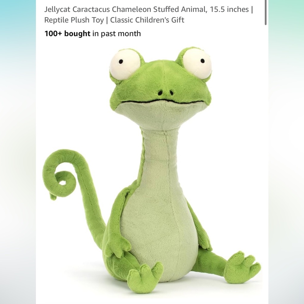 Brand new Large jelly cat chameleon